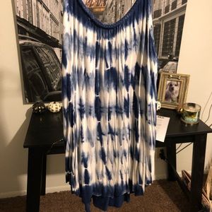 Soft & sexy blue tie dye American Eagle tank